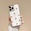 iPhone 12-12 Pro Luxe White Case Cherry