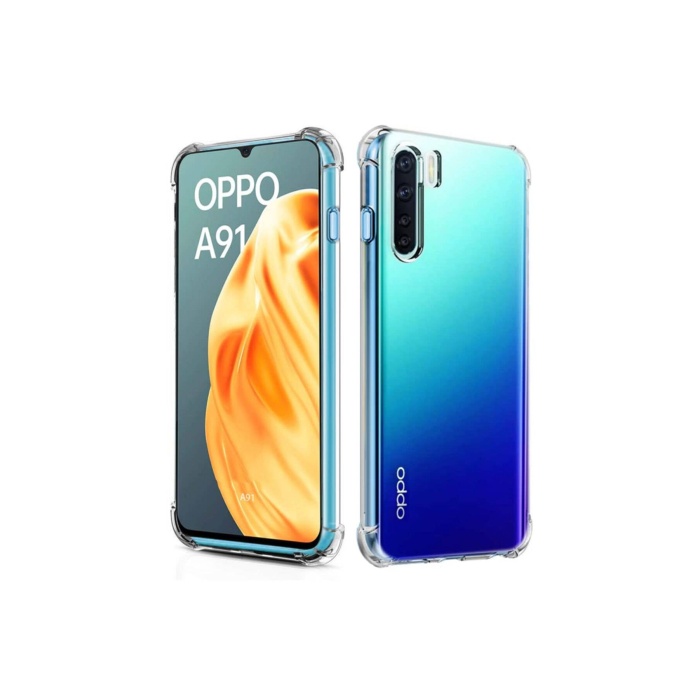 Oppo Reno 3 Şeffaf Tank Silikon Kapak