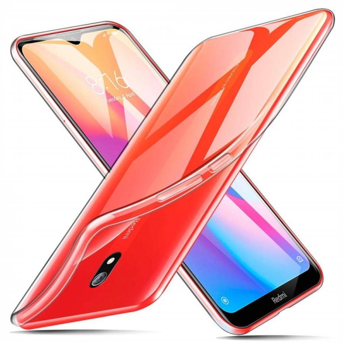 Xiaomi Redmi 8A Ultra İnce Silikon Kılıf Şeffaf