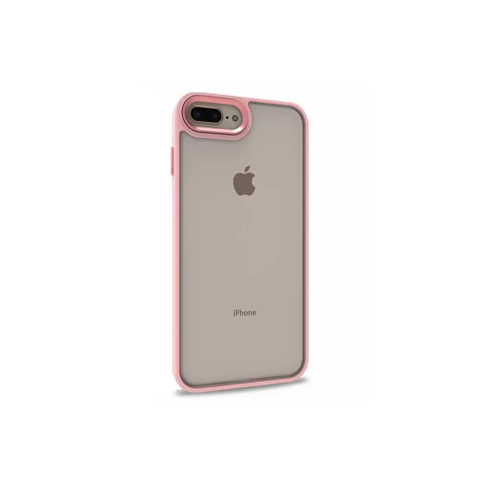 Apple iPhone 8 Plus Nilcs Kılıf Pembe