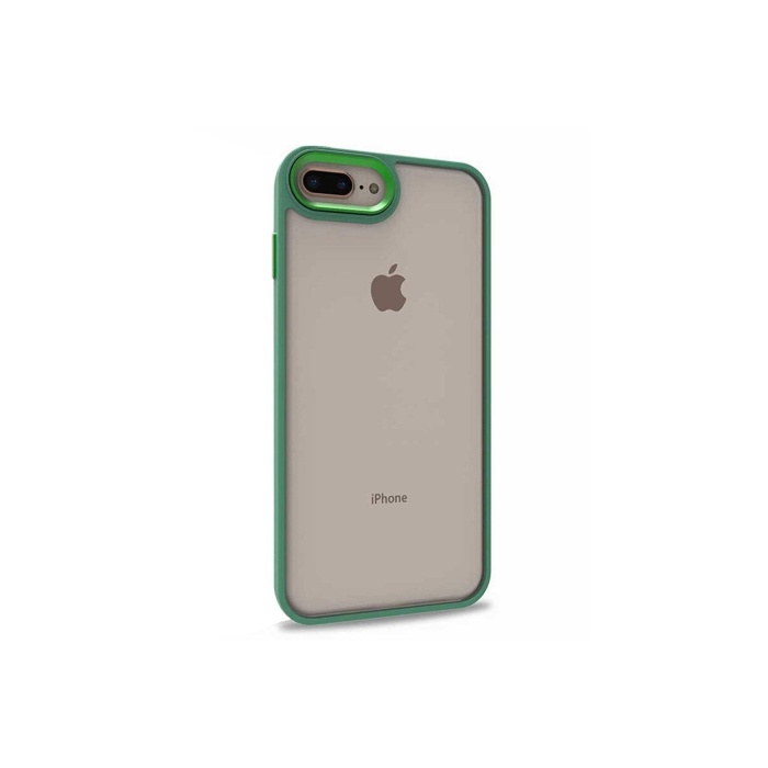 Apple iPhone 8 Plus Nilcs Kılıf Yeşil