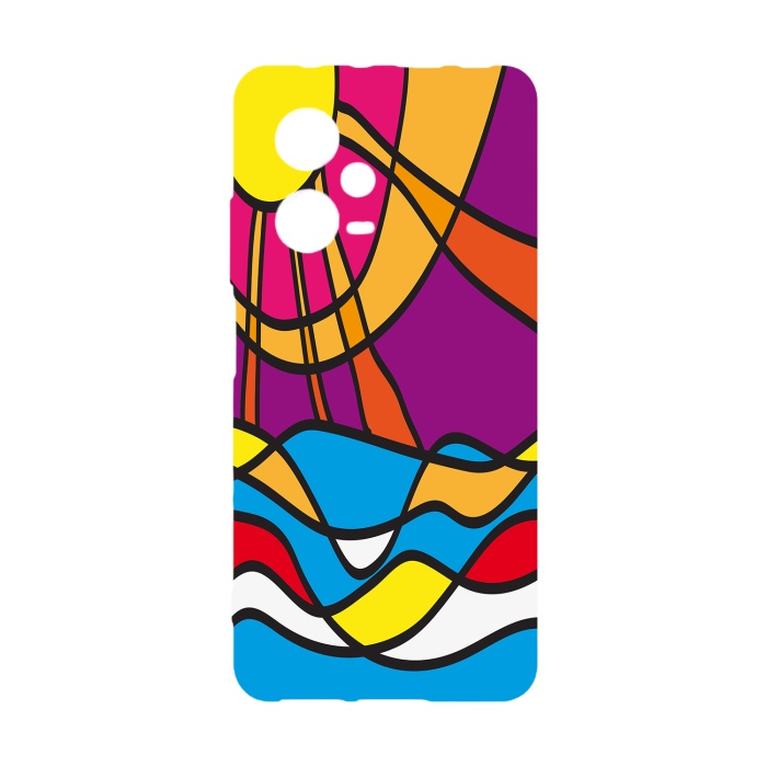 Retro Vintage Painting Geometric Cases Mi 10 Lite