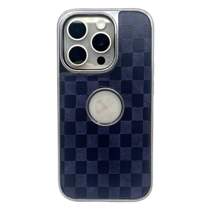 Hole Checkers Case Bej iPhone 14