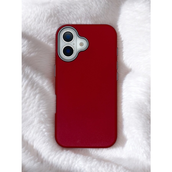 iPhone 16 6.1 Crimson Luxe Kılıf