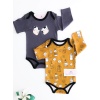 Sleepy Cow 2 Pcs Long Sleeve Bodysuit Set