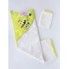 Mr Crocodile Towels and Pouches Green