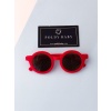 Scandinavian Matte Kids Glasses Red