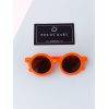 Scandinavian Matte Childrens Glasses Orange