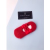 Bow Trolley Socks Red