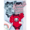 Panda Giggles 3 Pcs Long Sleeve Jumper Set Color