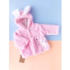 Long Ear Rabbit Pattern Plush Vest