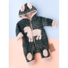 Cool Outfit Lamb Winter Jumpsuit Green