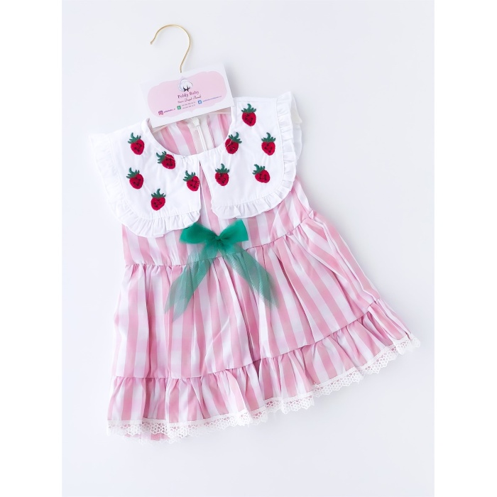 Pötikare Festoon Dress Set Dried Rose