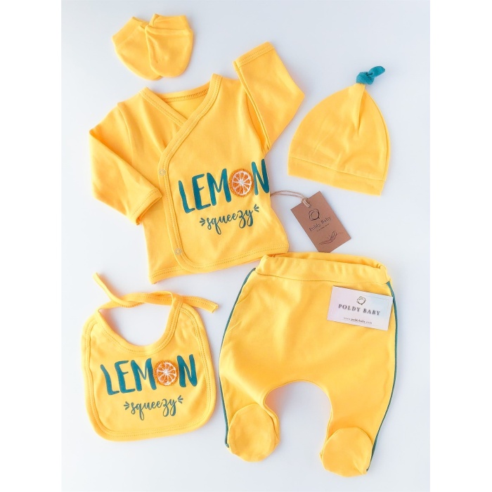 Lemon Squeezy 5li Zıbın Set Lemon