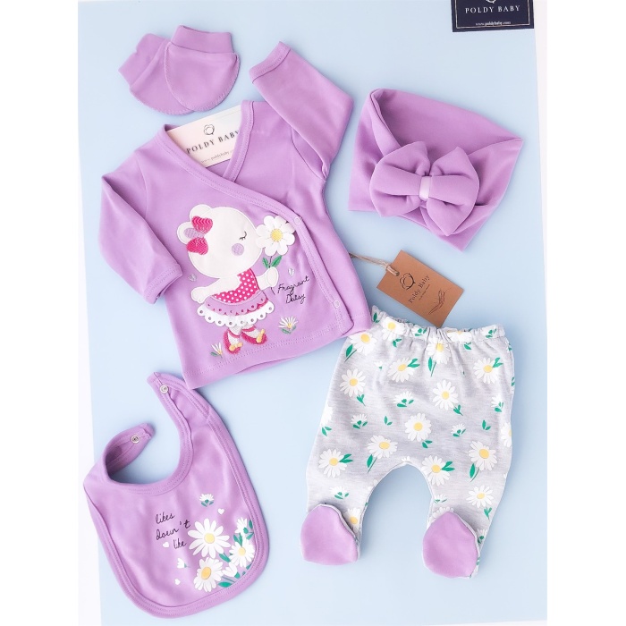 My Little Daisy 5 Pcs Lilac Set