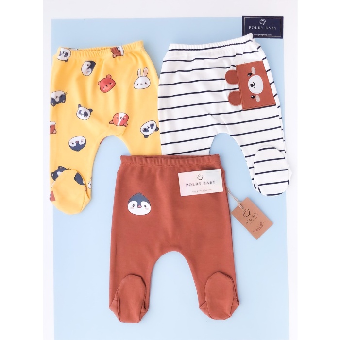 Animal Crew 3 Pants Set Color