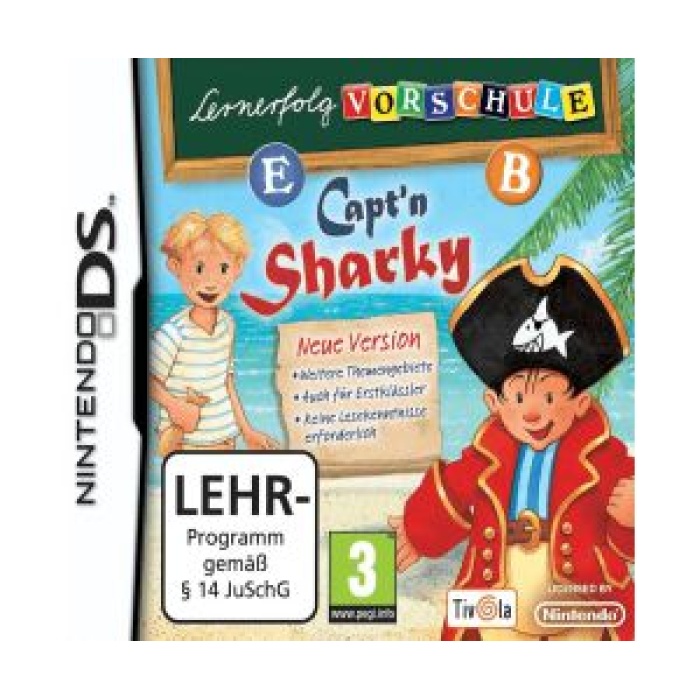 Captn Sharky Nintendo DS Oyun Kartı Kutusuz