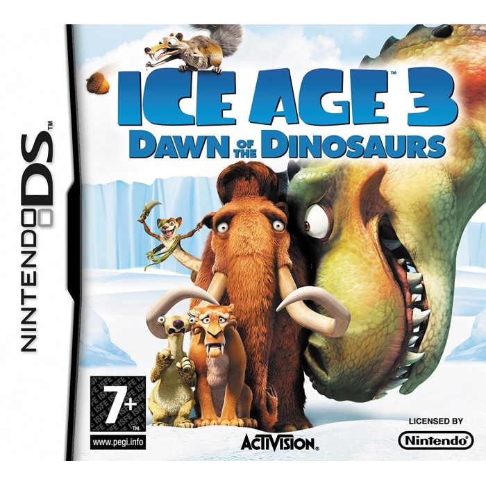 Ice Age 3 Dawn Of The Dinosaurs Nintendo Oyun DS Oyun Kartı Kutusuz