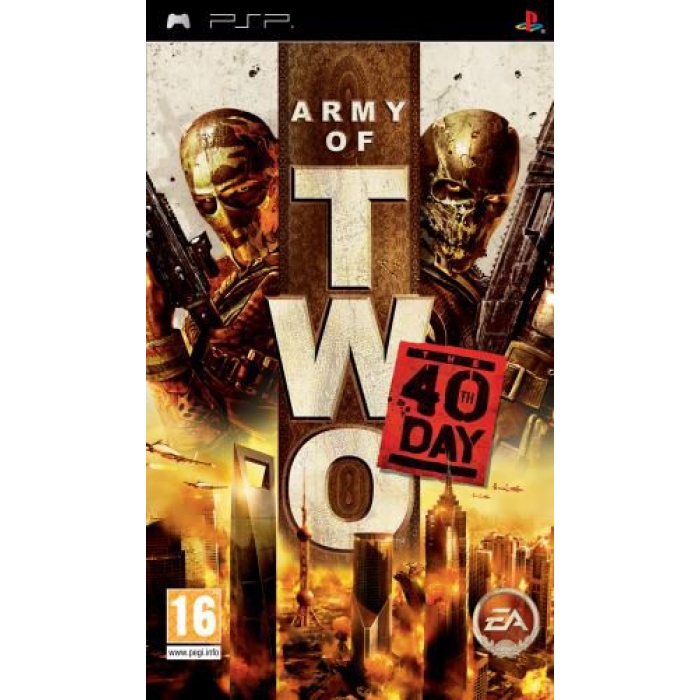 Army Of Two 40 Day PSP Oyun PSP UMD Oyun