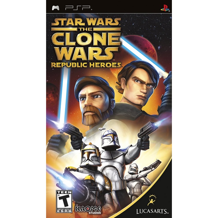 Star Wars The Clone Wars Republic Heroes PSP Oyun PSP UMD Oyun