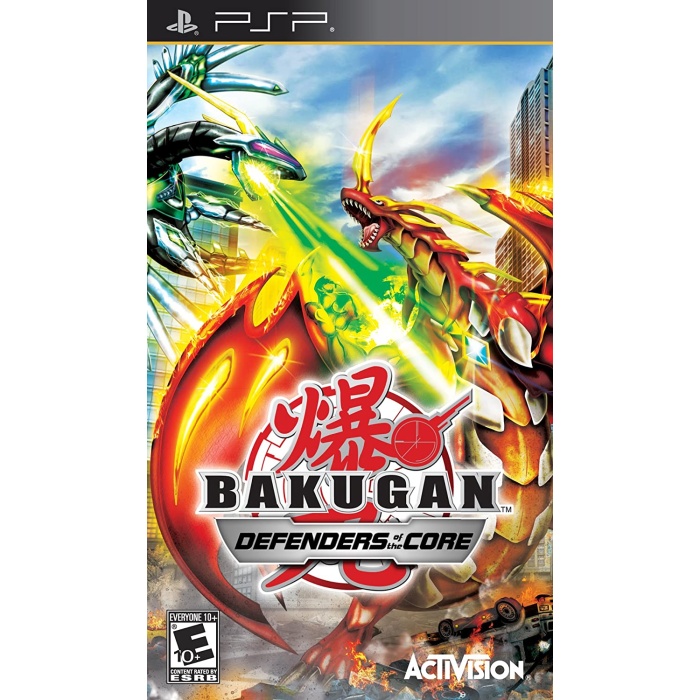 Bakugan Defenders Of The Core PSP Oyun PSP UMD Oyun Kutusuz