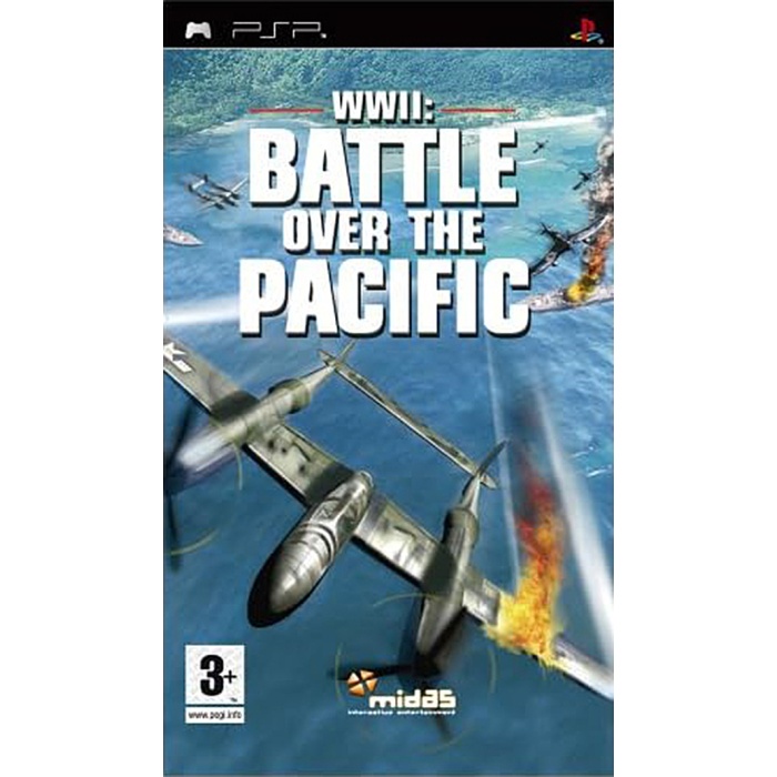 WWII Battle Over The Pasific PSP Oyun PSP UMD Oyun