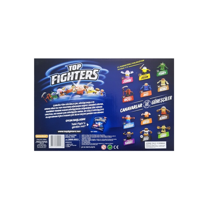 Top Fighters Arena Ring Kutu Oyunu Ring Savaşı Oyuncak