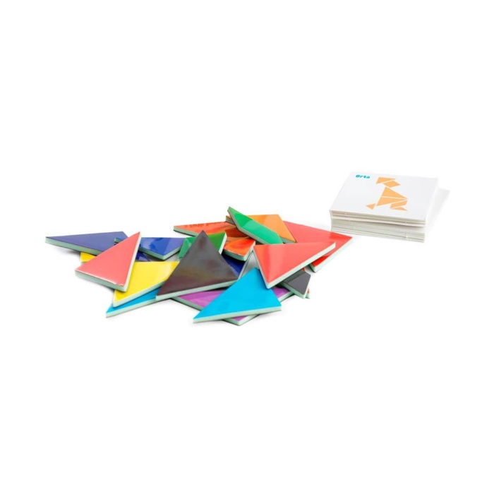 Diytoy Tangram Zeka Oyunu Puzzle Buzdolabı Magnet Eğitici Oyuncak Seti