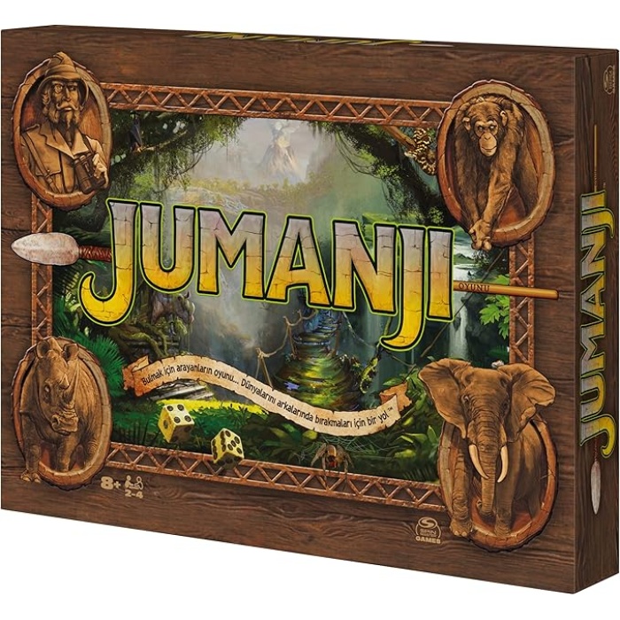 Jumanji Cesur Maceracı Aksiyon Dolu Aile Kutu Oyunu