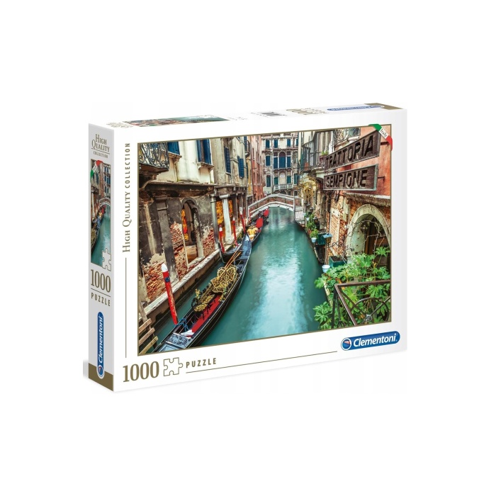 Clementoni Venice Canal 1000 Parça High Quality Collection Yetişkin Puzzle