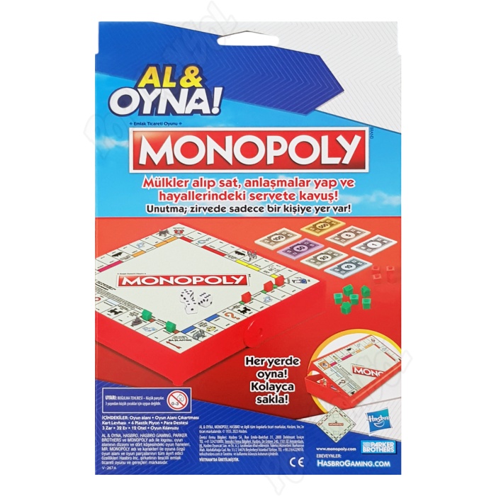 Monopoly Al Oyna Kutu Oyunu