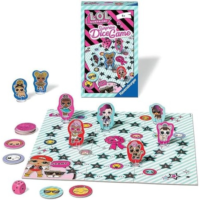 L.O.L. Surprise Dice Game Seyahat Boy Kutu Oyunu