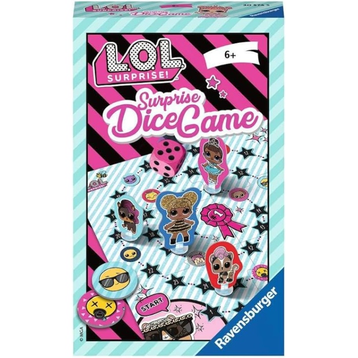 L.O.L. Surprise Dice Game Seyahat Boy Kutu Oyunu