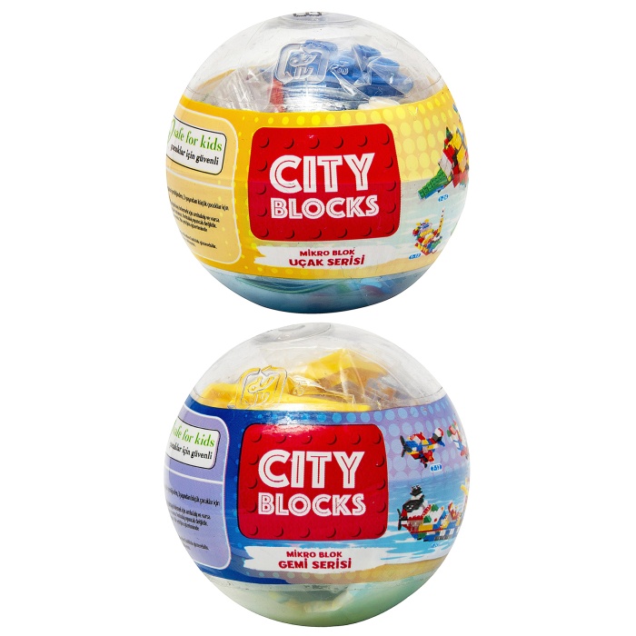 City Blocks Mikro Blok Oyuncak Seti 2li Paket