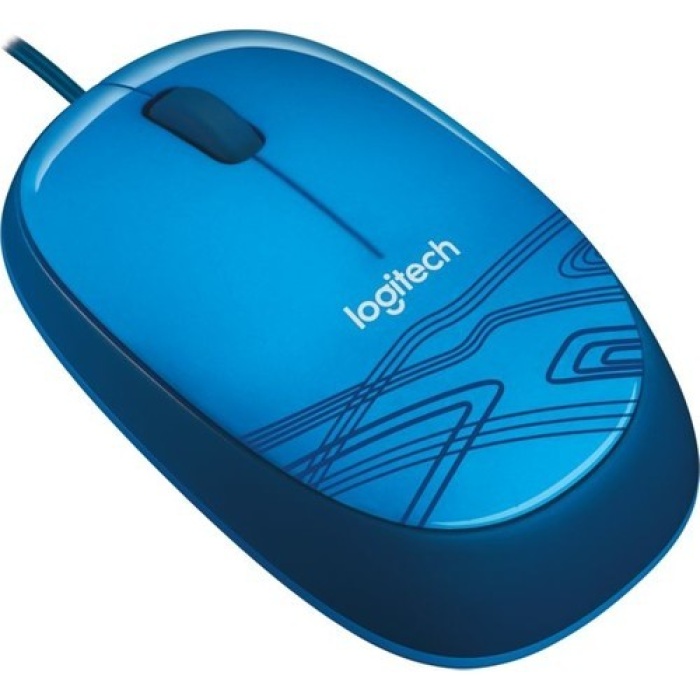 Logitech M105 USB Kablolu Optik Mouse - Mavi (910-003114)