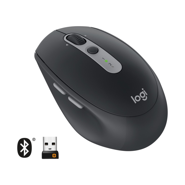 Logitech M590 Çok-Aygıtlı Sessiz Bluetooth Mouse - Siyah