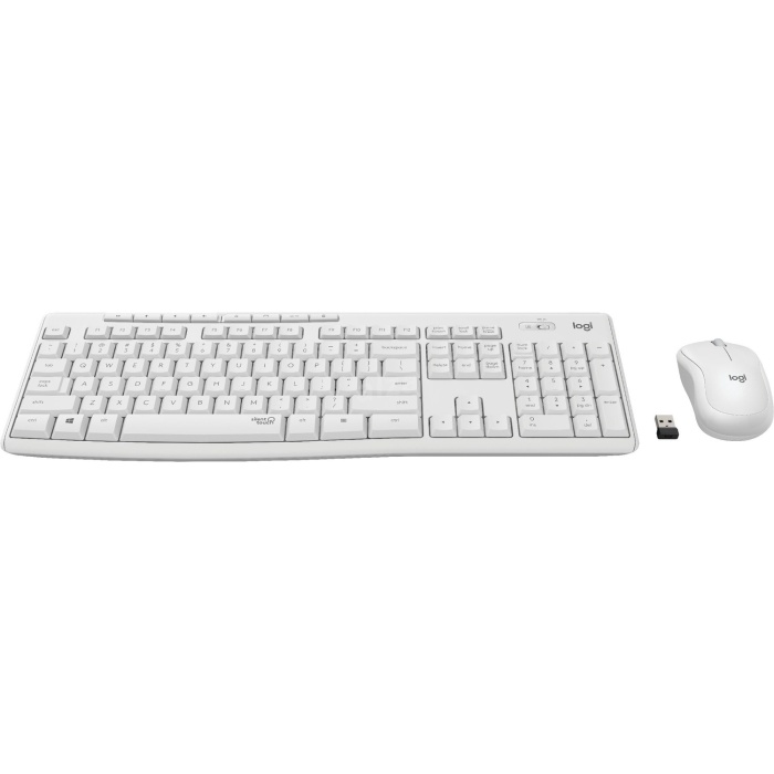 Logitech MK295 Kablosuz Sessiz Klavye Mouse Set 920-010089 Beyaz