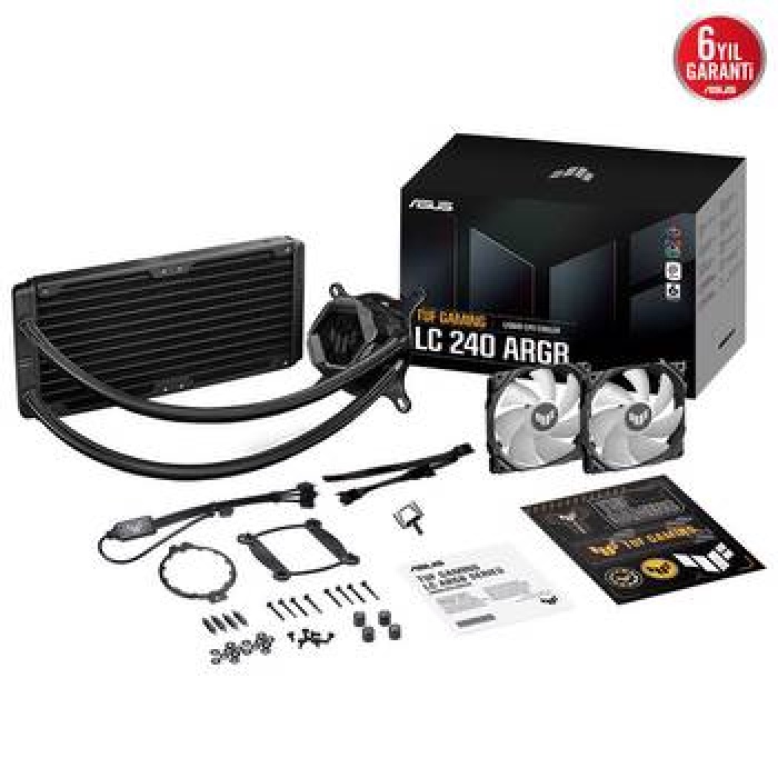 ASUS TUF GAMING LC 240 ARGB 240mm İşlemci Sıvı Soğutucu