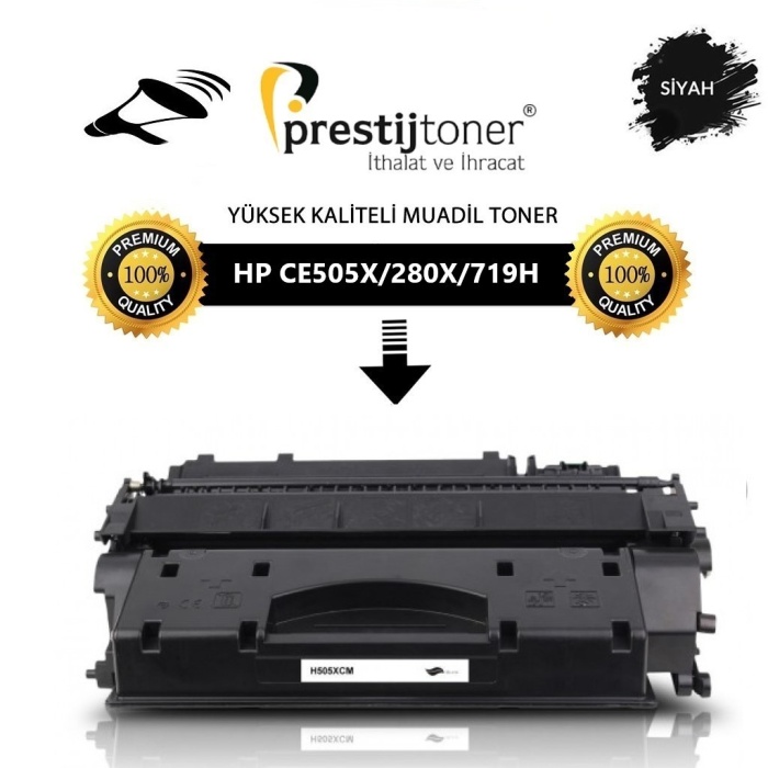 Canon CRG-719H / EXV-40 / HP CE505X / CF280X Muadil Toner