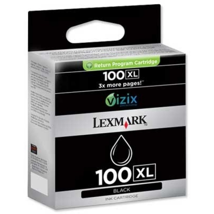 Lexmark 100XL-14N1068E Siyah Muadil Kartuş