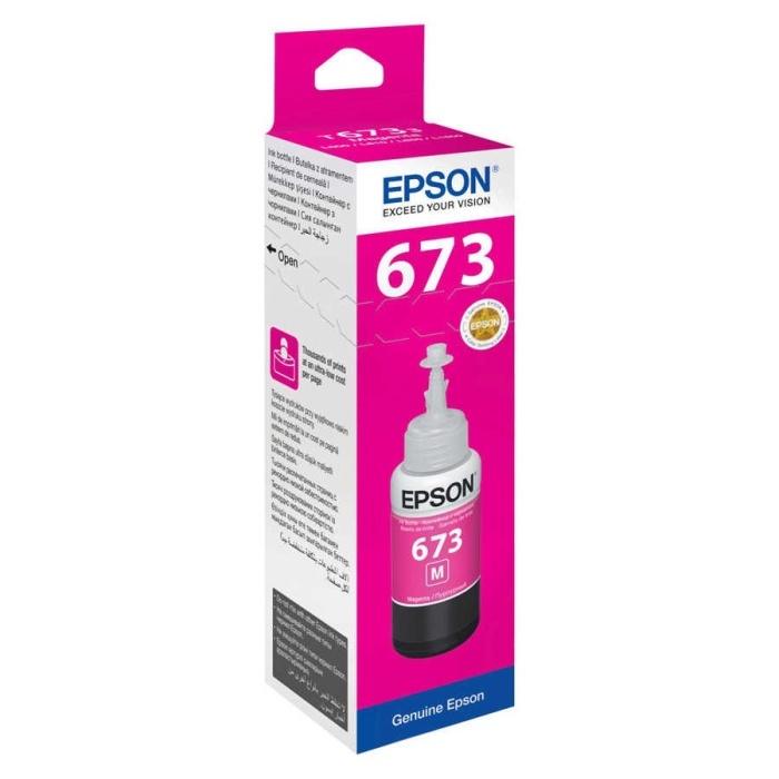 Epson T6733-C13T67334A Kırmızı Orjinal Mürekkep