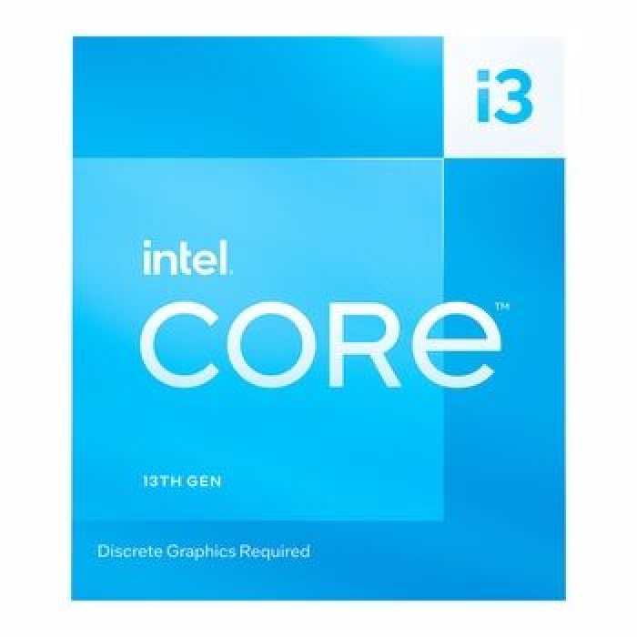 Intel Core i3 13100F 3.3GHz 12MB Önbellek 4 Çekirdek Soket 1700 10nm İşlemci