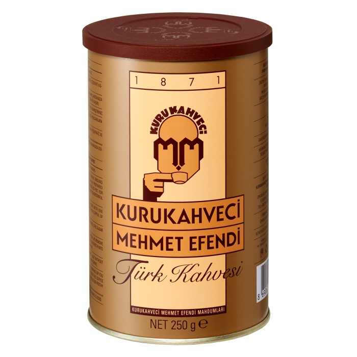 Kuru Kahveci Mehmet Efendi Kahve 250 Gr Teneke Kutu