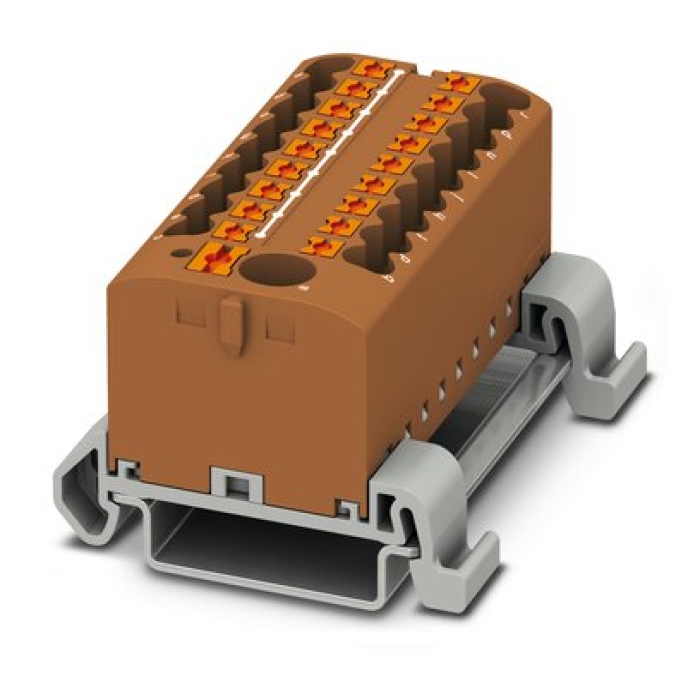 PTFIX 6/18X2,5-NS35A BN - Distribution block