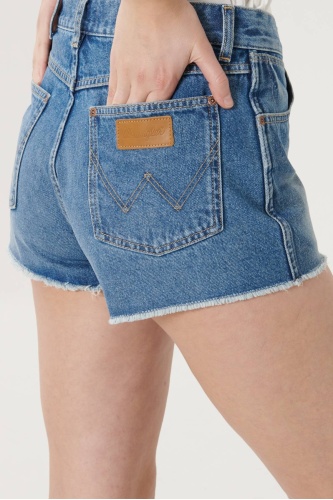 Wrangler  Denim Kadın Kot Şort - Mavi