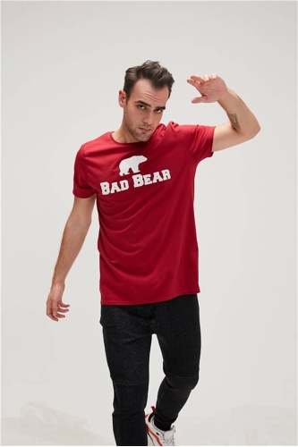 Bad Bear Erkek Bad Bear Tee Tişört - Kırmızı