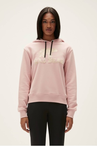 Bad Bear Frost Kapüşonlu Kadın Sweatshirt - Pembe