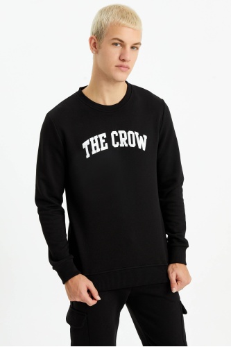 The Crow Erkek Sweratshirt - Siyah