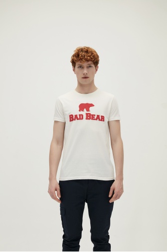 Bad Bear Erkek Tee T-shirt - Beyaz