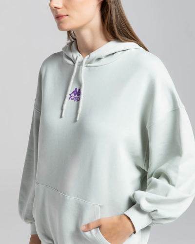 Kappa Kadın Authentic Mira Oversize Fit Sweatshirt - Gri